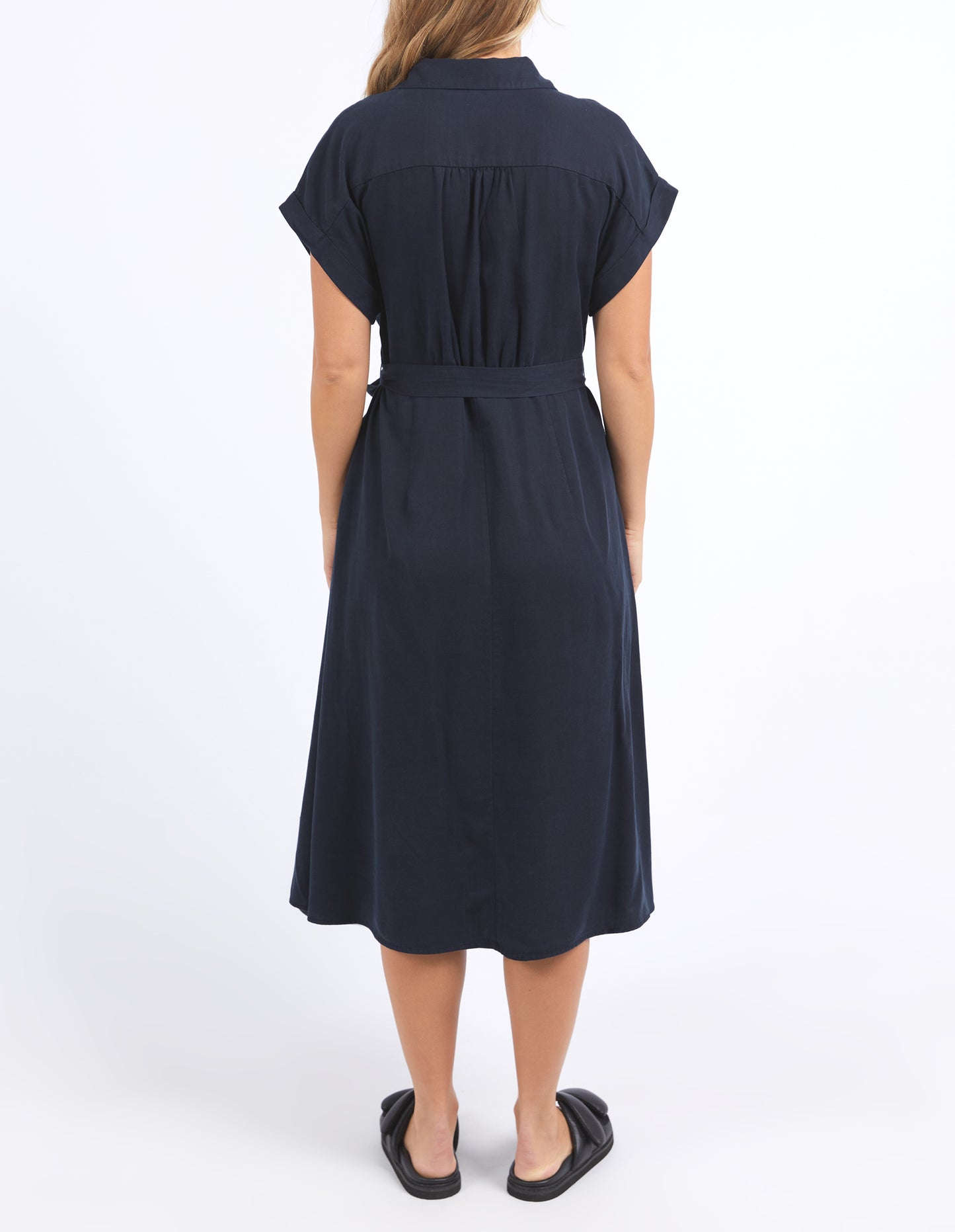 Lucia dress - washed black