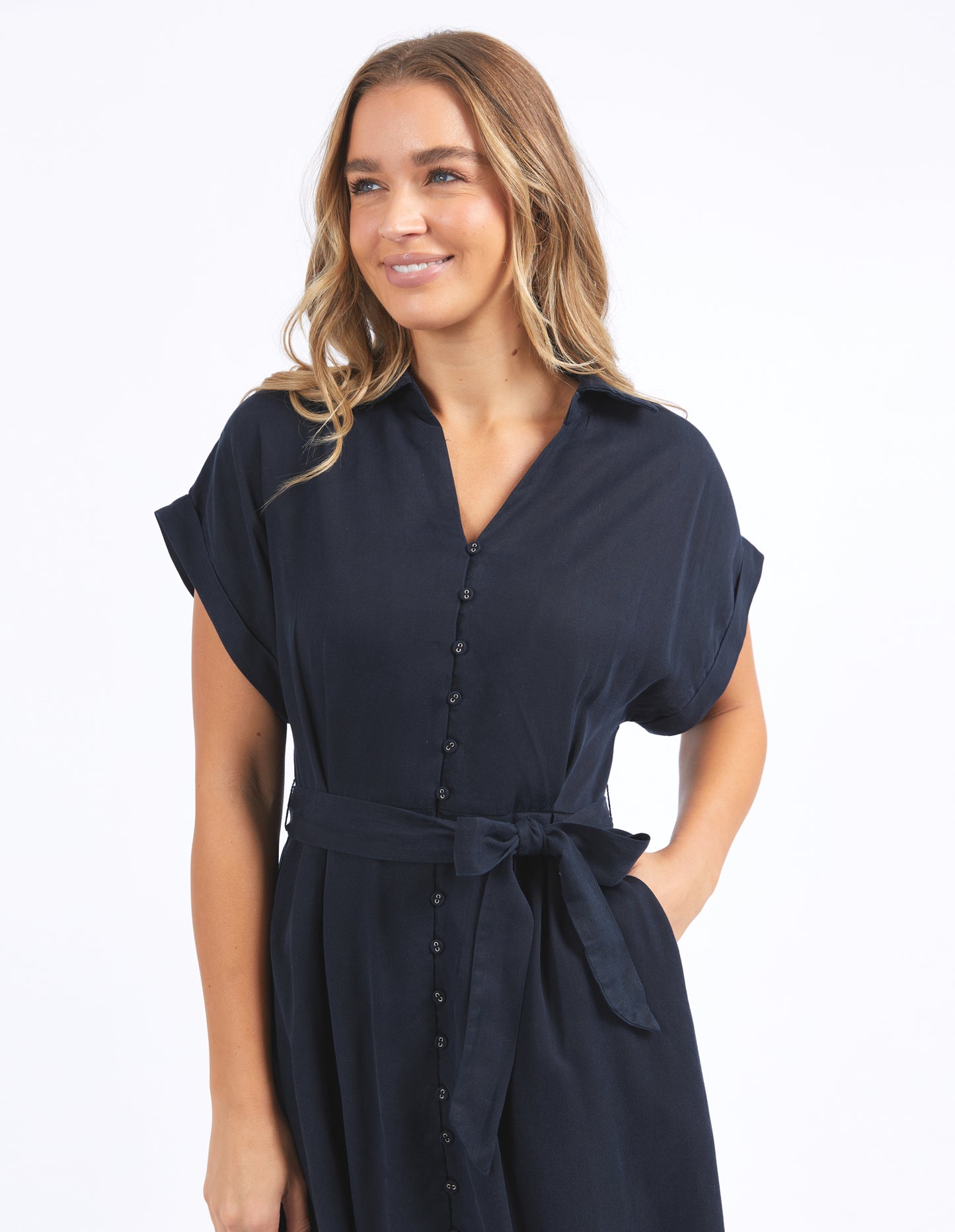 Lucia dress - washed black