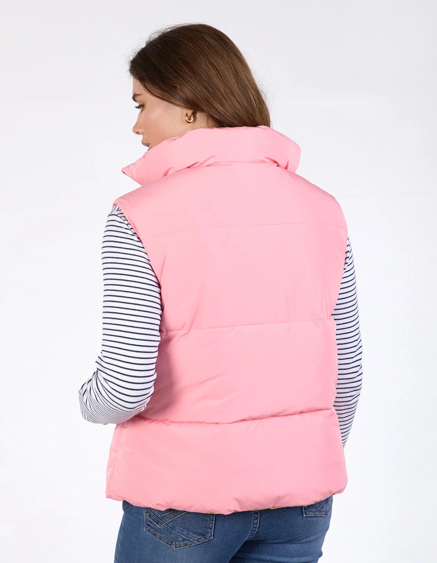 Kit puffer vest - pink
