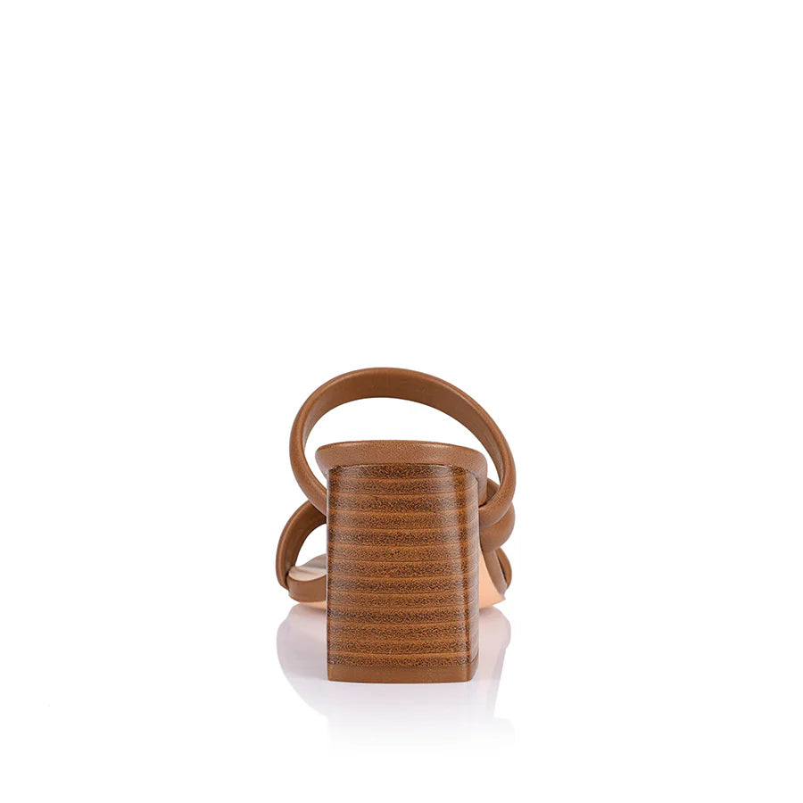 NaeNae block heel sandals - tan