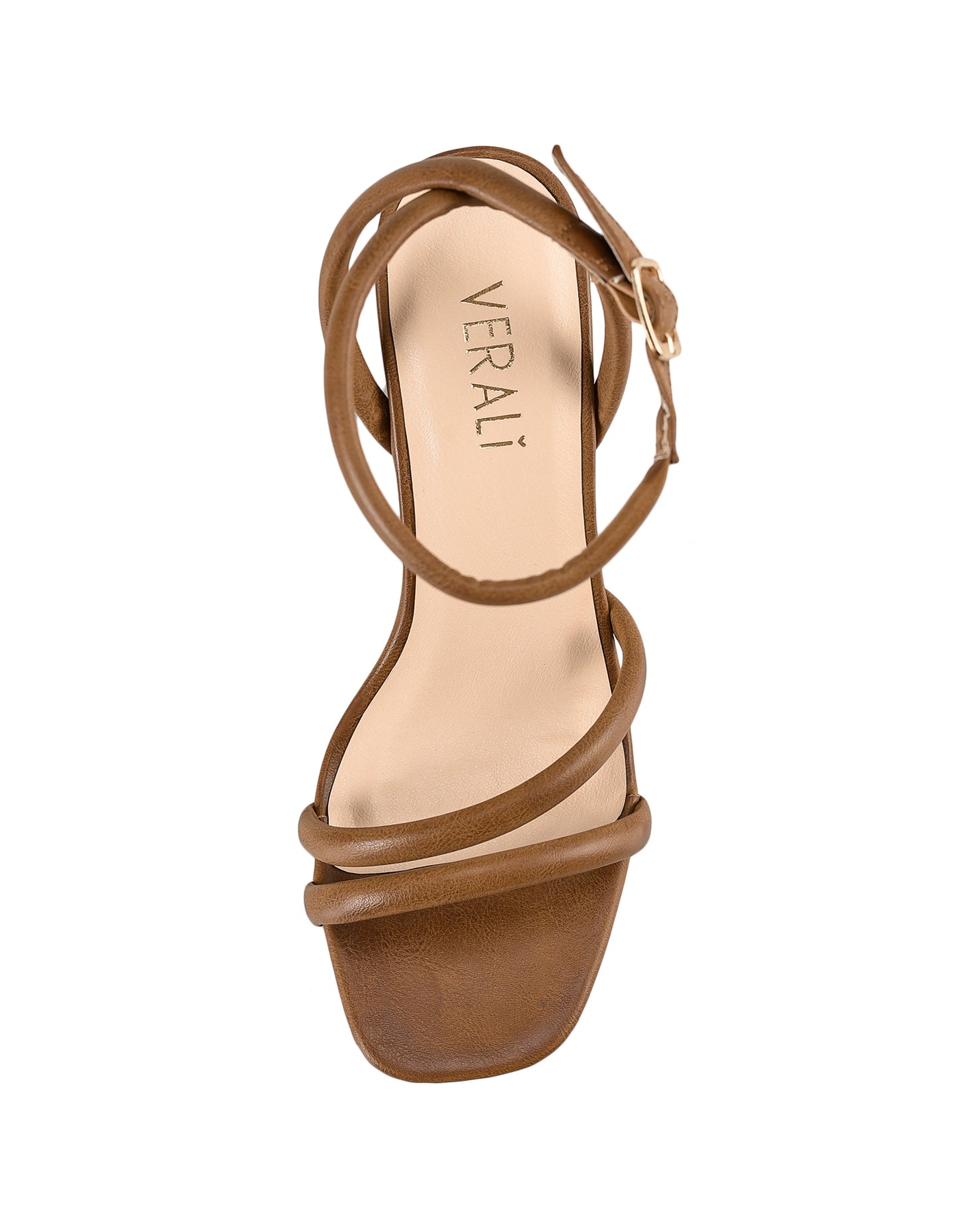 Crucial block heel - tan softee / size 41