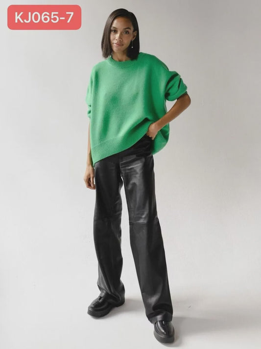 Vanessa knit - bright green