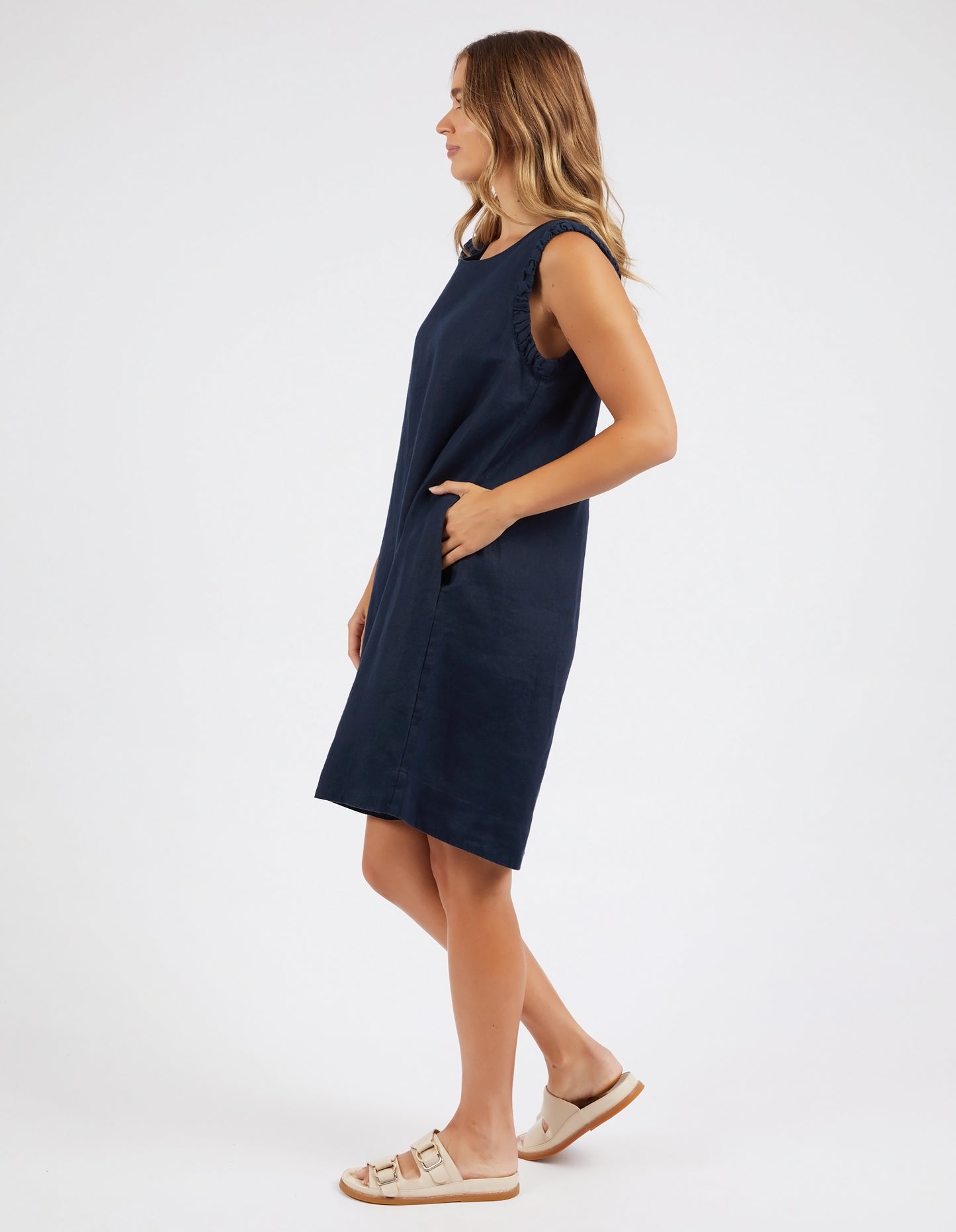 Bastia dress - navy