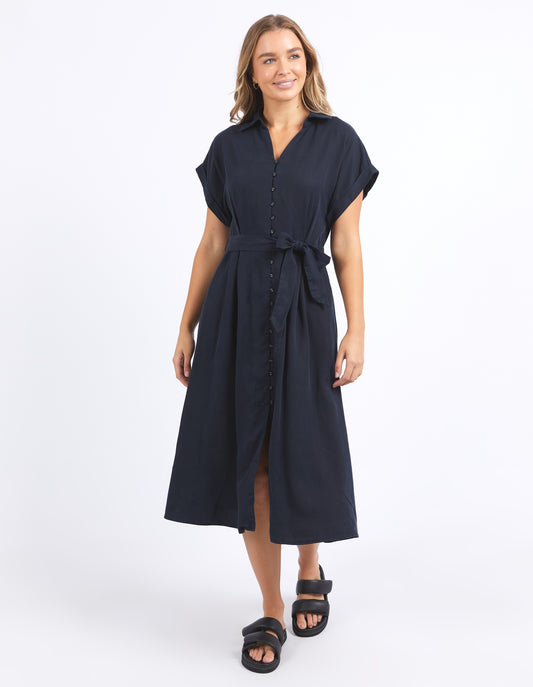 Lucia dress - washed black