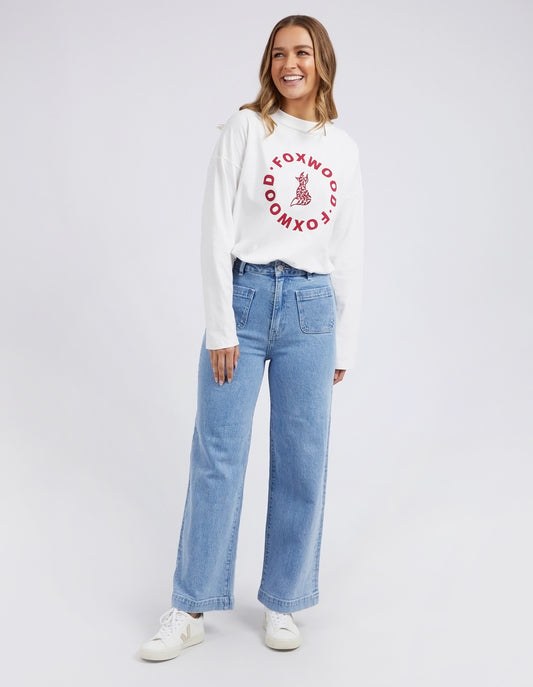 Sarah wide leg jean