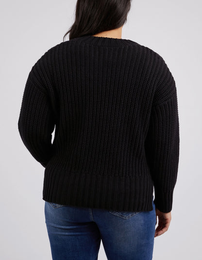 Verbena knit - black
