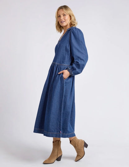 Josephine denim dress