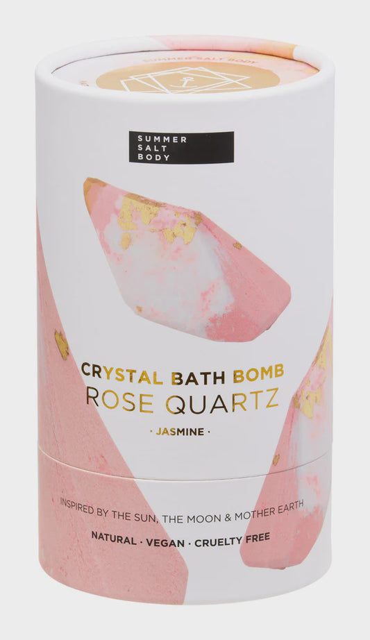 Summer salt // Crystal bath bomb